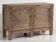 Small antique sideboard with grey patina (circa 1900) #80