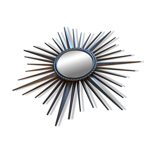 Miroir de sorcière bombé , Chaty Vallauris — Beyit