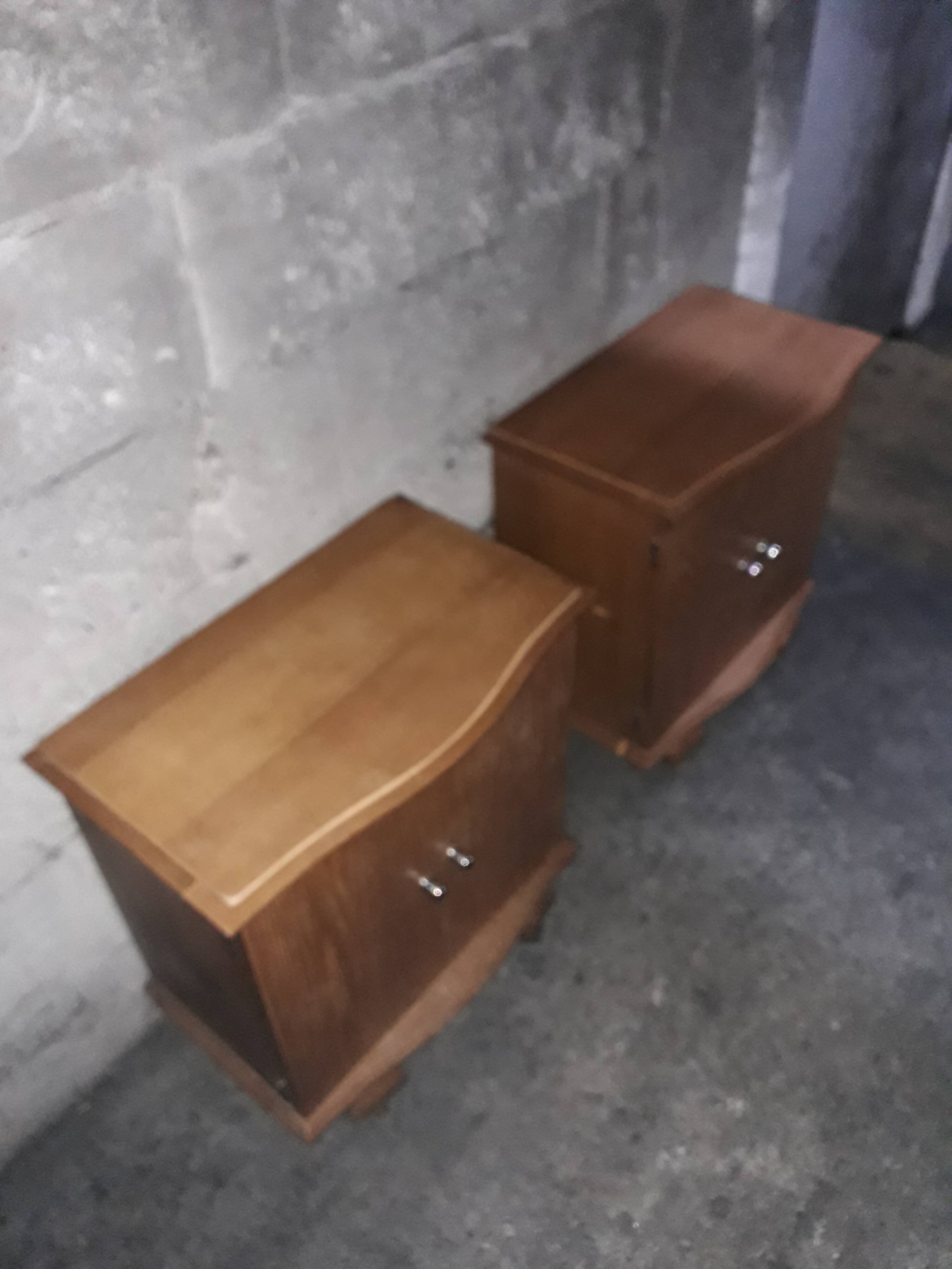 Paire de chevets vintage