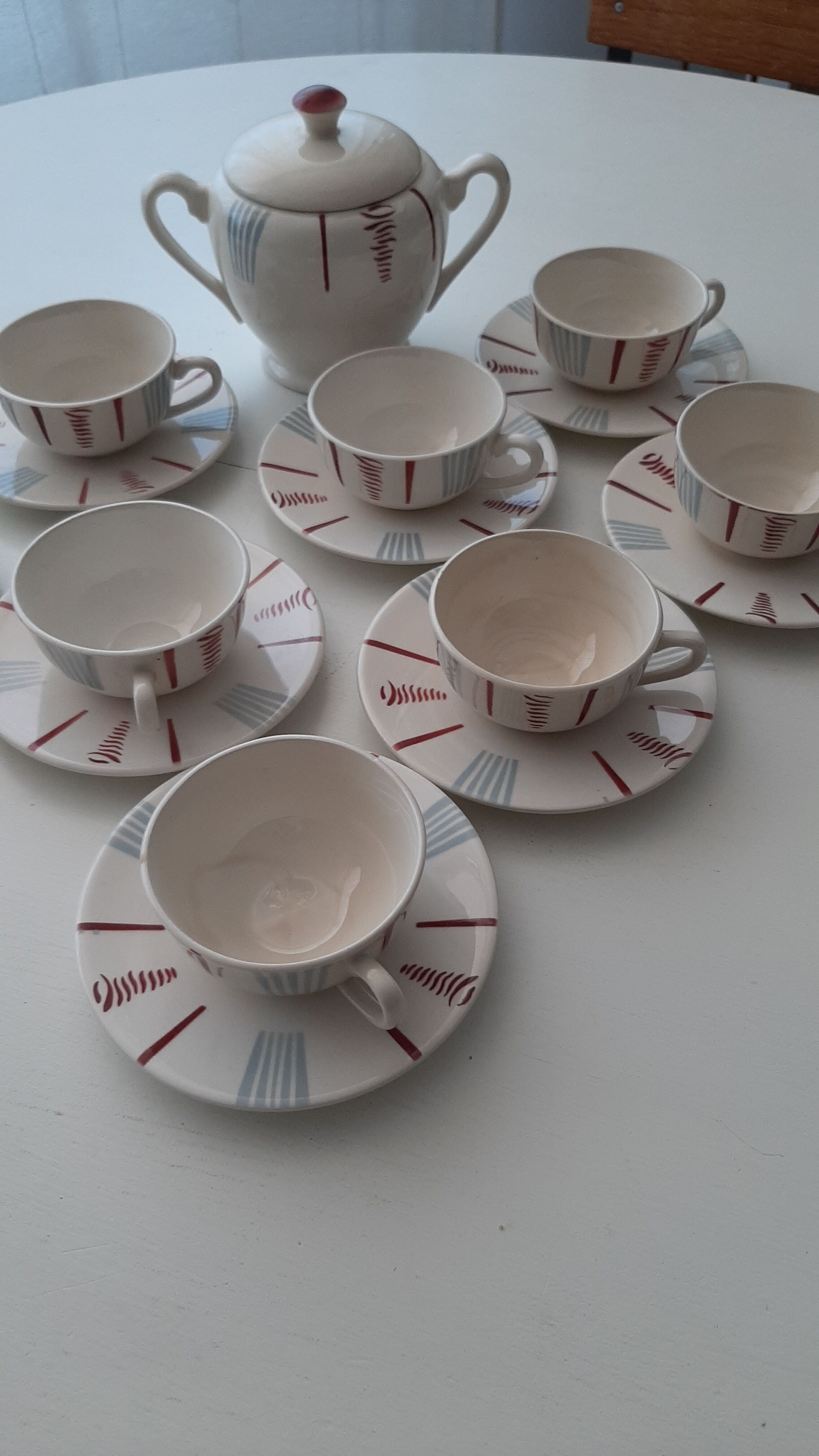 Service à café Sarreguemines