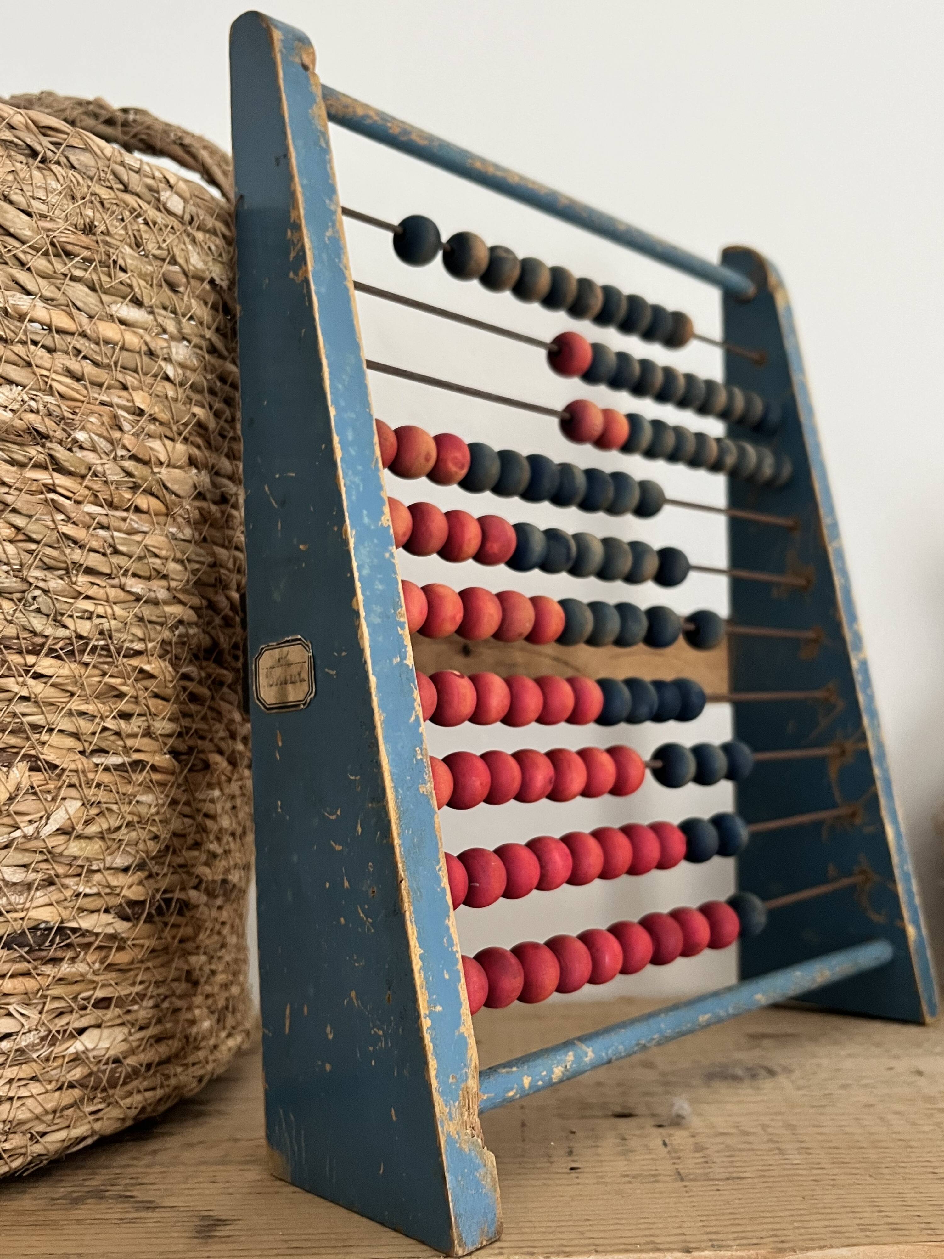 Boulier bleu, souvenir d'enfance