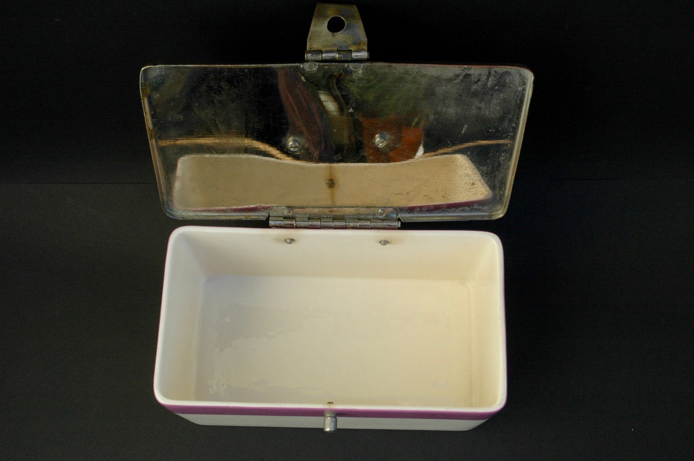 Old bix by  Villeroy & Boch in ceramics and metal