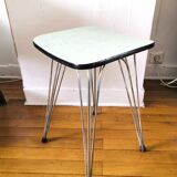 Stool formica feet eiffel design 60s - 70s