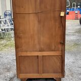 Art deco walnut showcase