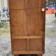 Art deco walnut showcase