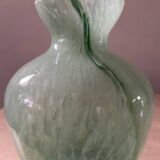 Vintage glass paste vase