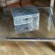 Coffee table beveled glass Pierre Vandel 70s