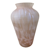 Vase opalescent rose vintage