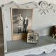 Scalloped wooden shelf