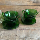 6 green VERECO cups