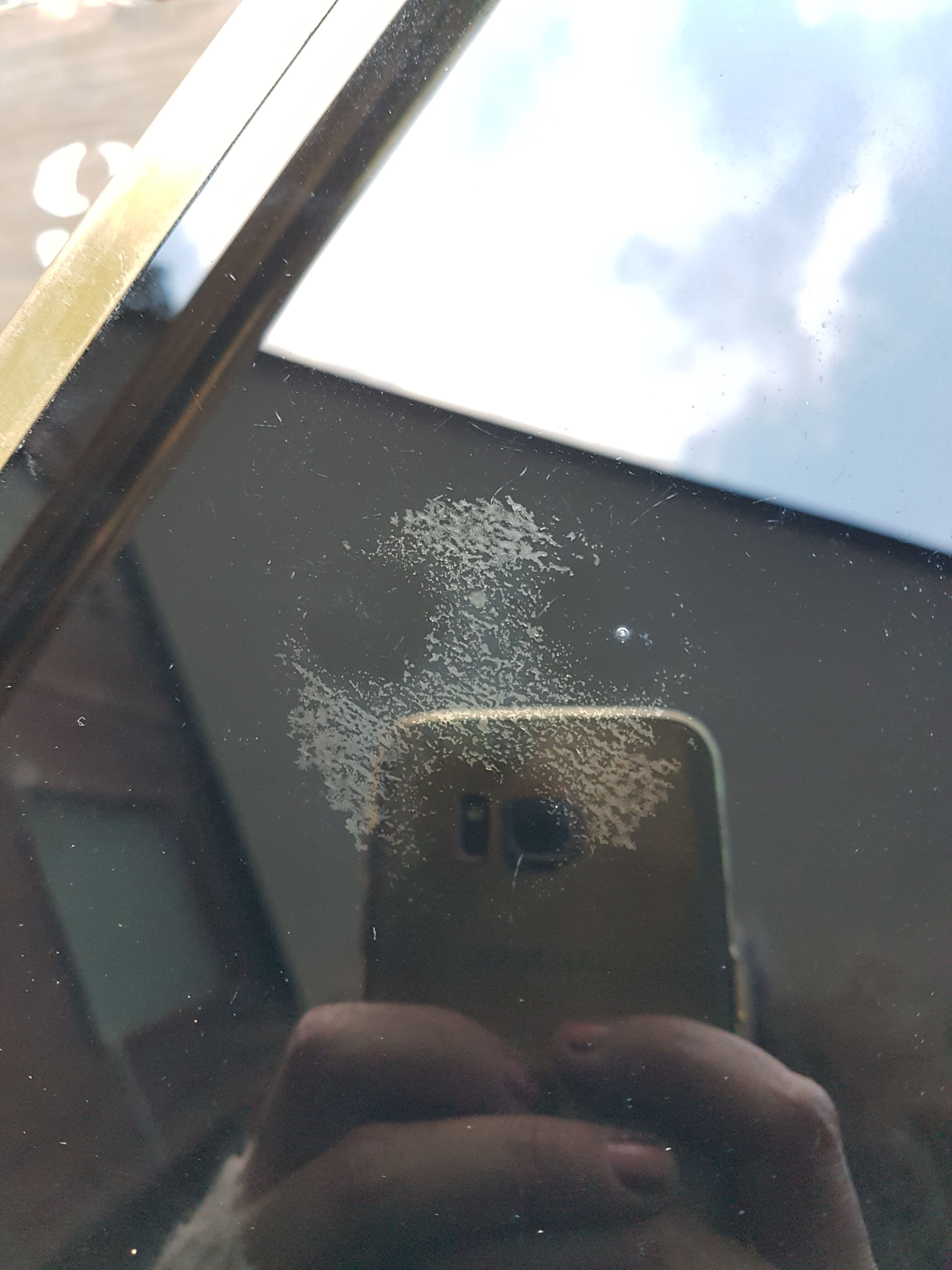 Vintage dessert glass and brass year 70