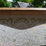 Oak extendable table