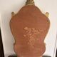 Antique gilded wall mirror, wood, Rocaille, Rococo, Louis XV, shell