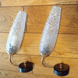 Pair of wall lamps 1950-60