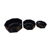 Set of three salad bowls octime 80's