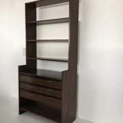 Rosewood cabinet by Poul Cadovius for klm 1970s