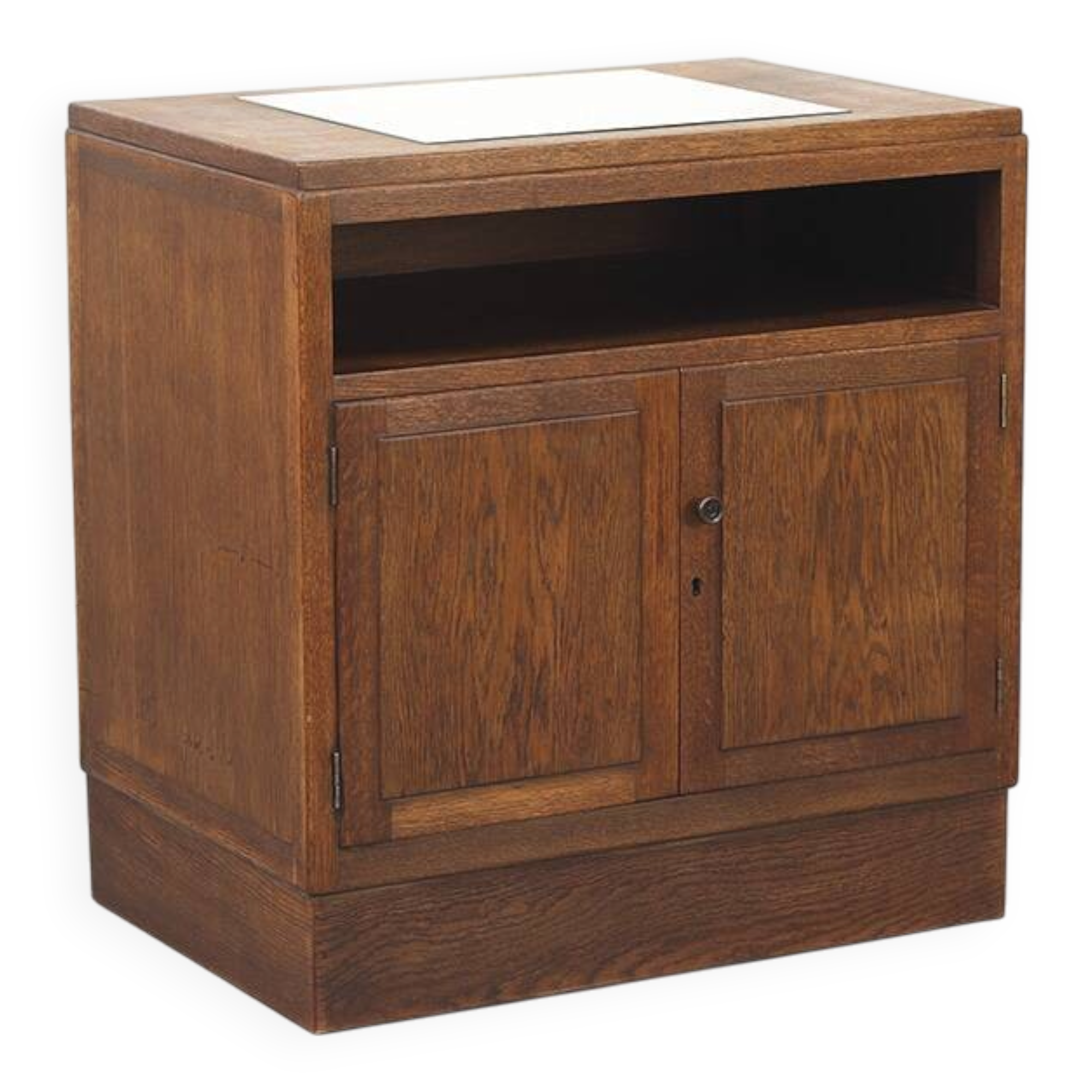 Antique Dutch Art Deco Liquor or Tea Cabinet