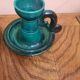 Pair of ceramic candle holders