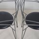 4 Chaises 'Lune d'Argent' dessinées par Pascal Mourgue pour Fermob, 1985