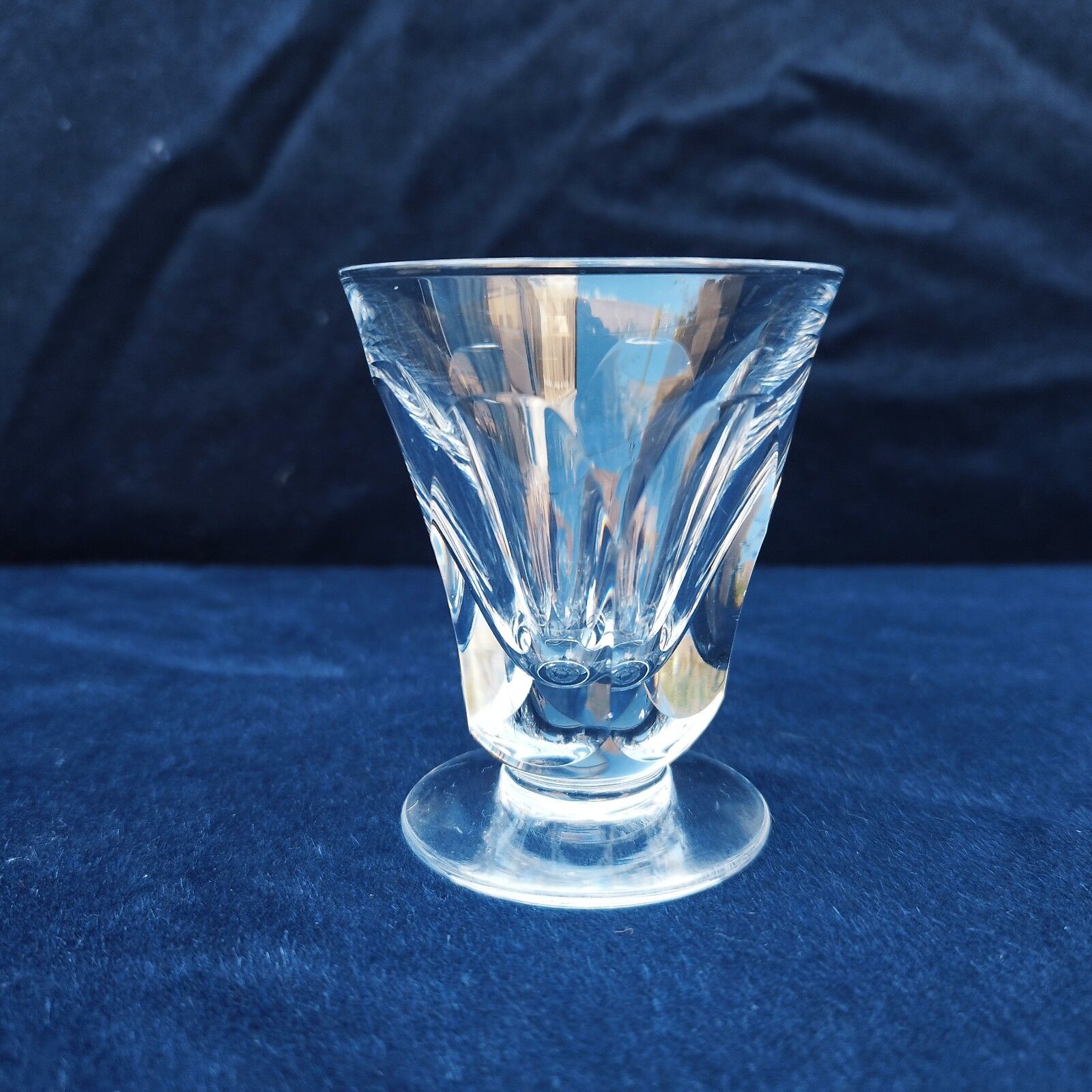 7 verres apéritif  facettes style Harcourt