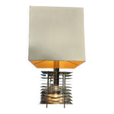 Lampe design italien inox