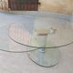 Table basse articulée en verre
