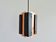 Vintage copper triangulire suspension