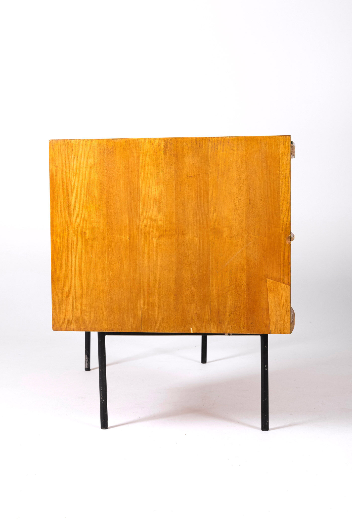 Bureau en bois et verre par Jean René Picard, 1960s