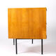 Bureau en bois et verre par Jean René Picard, 1960s