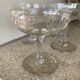 Assortiment de 6 coupes à champagne