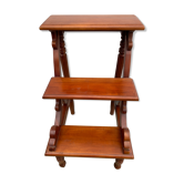 Escabeau anglais en bois XXème siècle