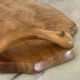 Wooden cheese platter