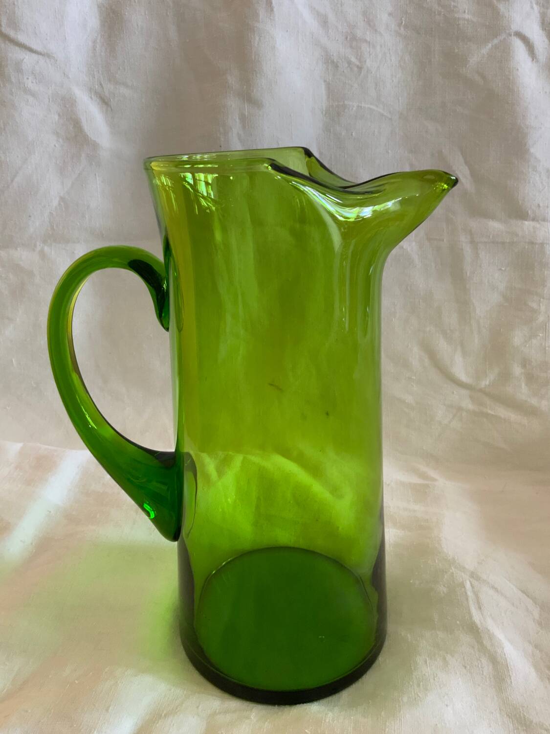 Pot à eau vert Selency x Monoprix Croisé Laroche