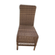 Chaise en osier et rotin
