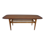 Teak & Oak Coffee Table by Børge Mogensen for Fredericia Stolefabrik, 1950s