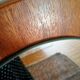 Danish Scandinavian oval mirror 60s