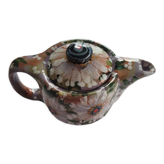 Signed ceramic teapot