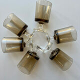 Smoked cavalier liqueur glasses