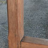 Solid oak farmhouse table
