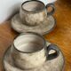 Coffee service, ceramic, Félix Céram, Vallauris
