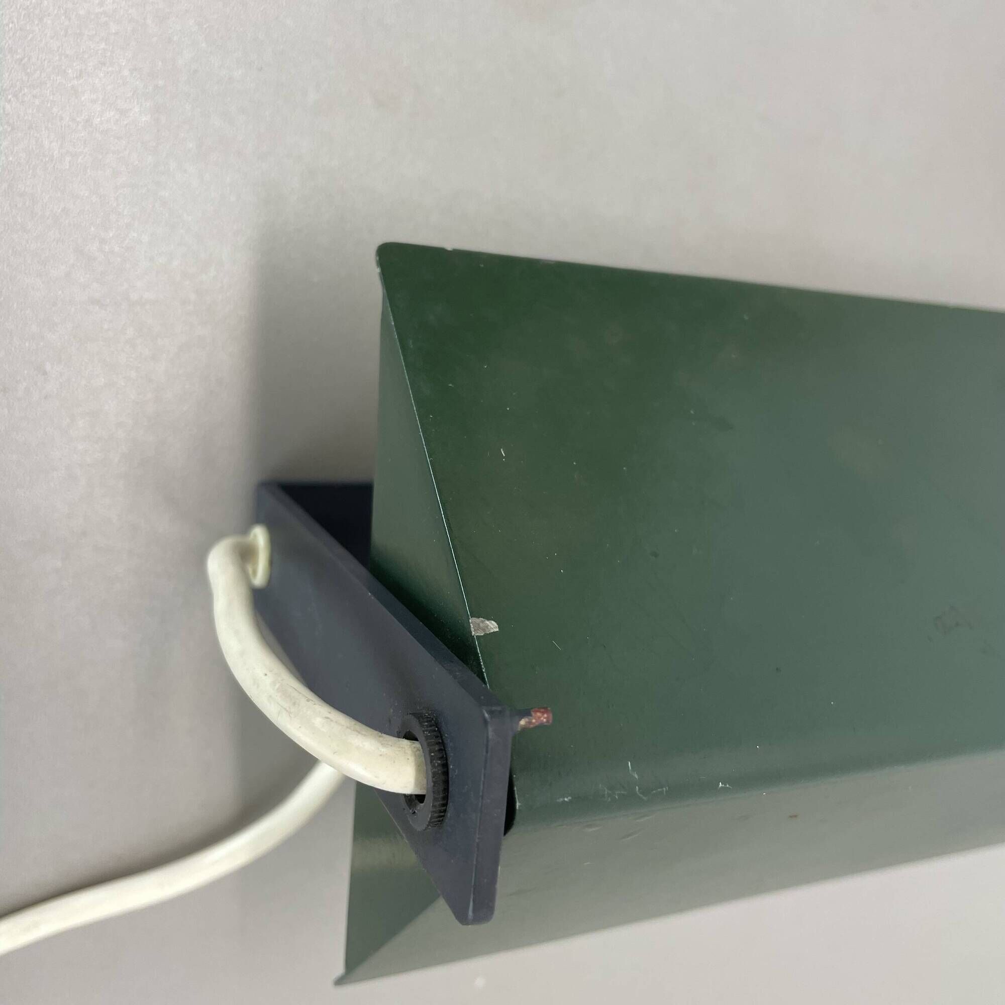 set of 2 cubic Charlotte Perriand LES ARCS Style Wall Lights, FRANCE 1960s