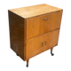 Side table on wheels