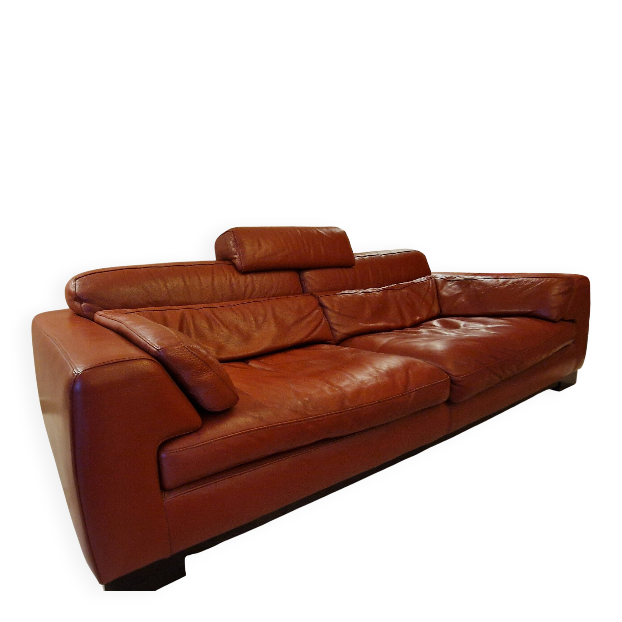 Roche Bobois leather sofa