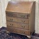 1950s English mahogany secretary.