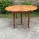 Old oval table Louis Philippe with 6 feet