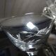 Set of 10 crystal champagne cups