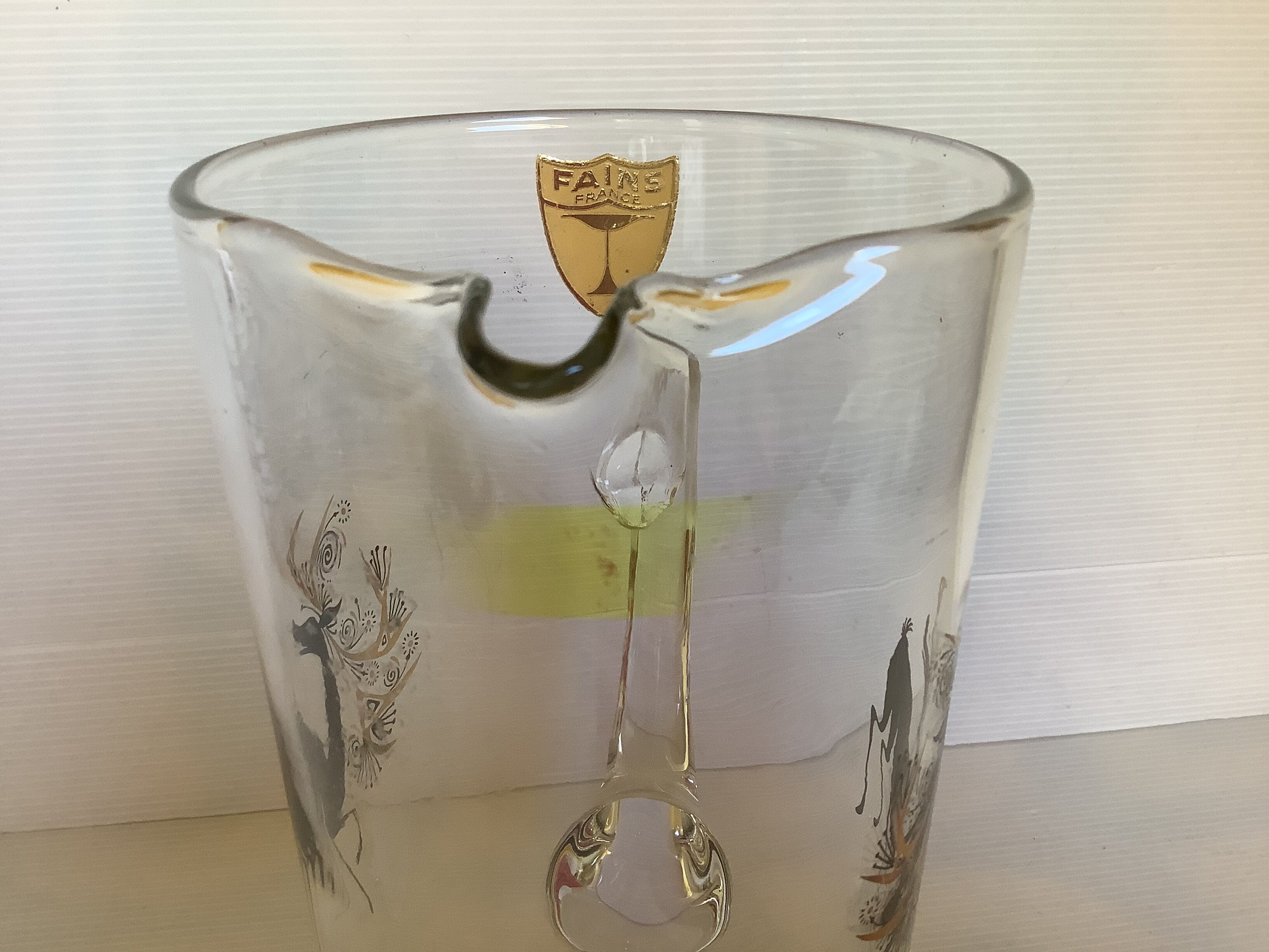 Old deer jug Fains France