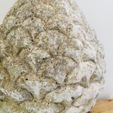 Pair of stone pine cones