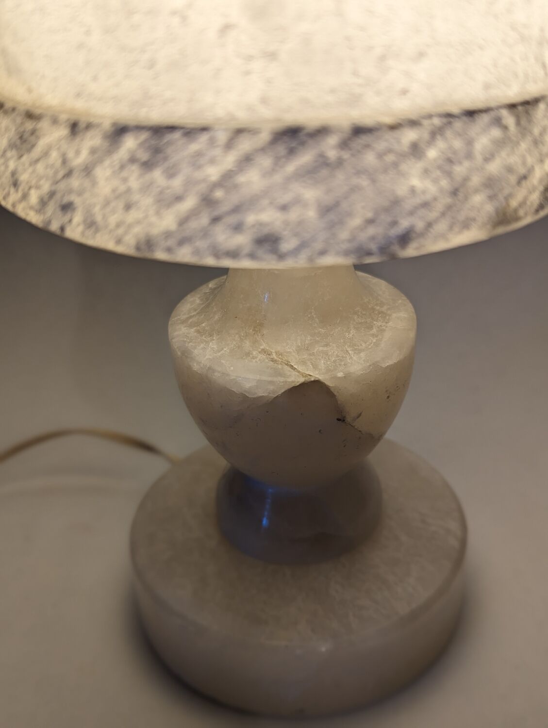 Alabaster lamp
