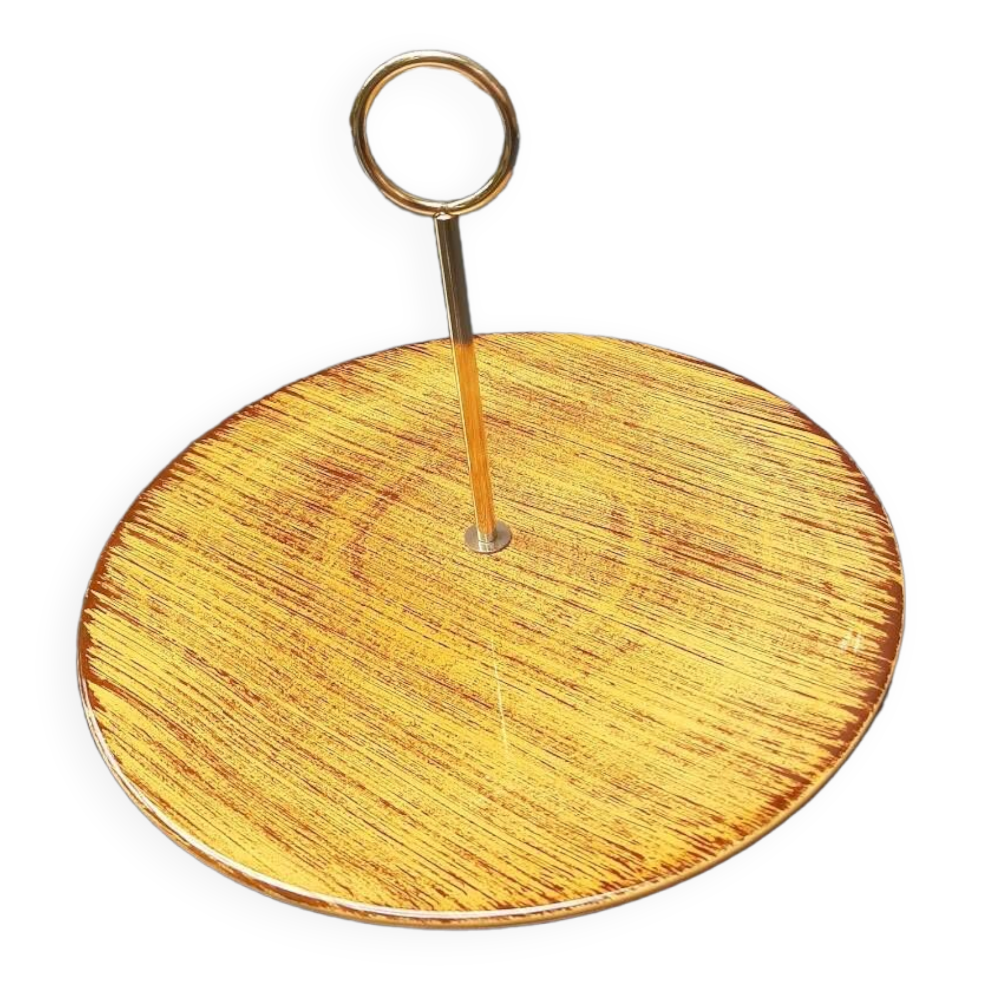 Old Salins France cheese tray, Duras model, 1960